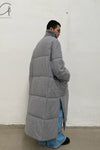 HED MAYNER two -piece lapel coat AW22_O30_Gry/WO gray PHM6